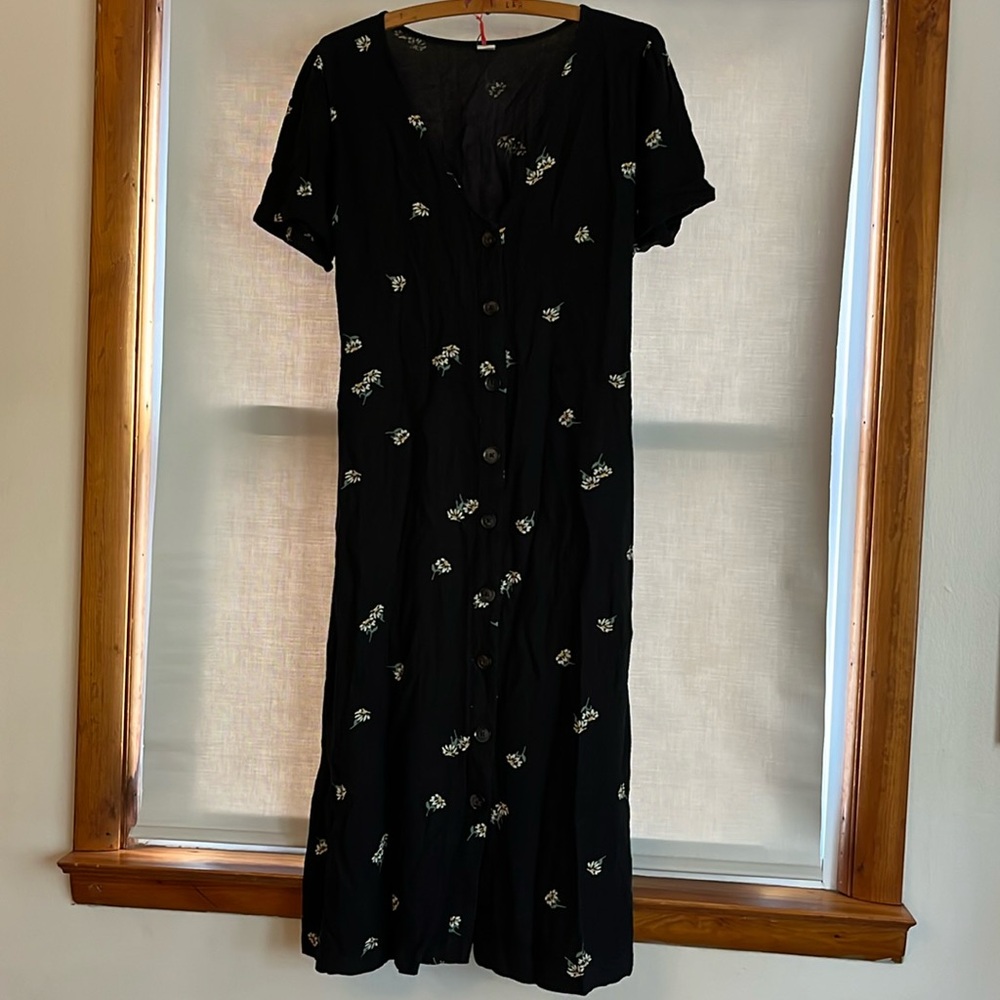 Old Navy Button Down Floral Dress